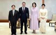 Садыр Жапаров встретился с императором Японии Нарухито и императрицей Масако
